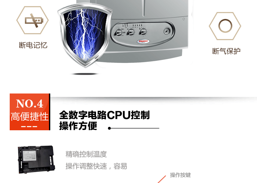 宙斯壁掛爐的優勢