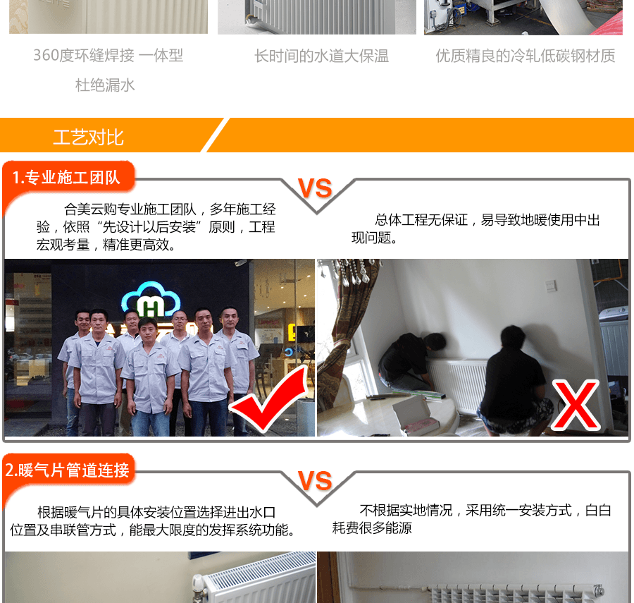 暖氣片安裝
