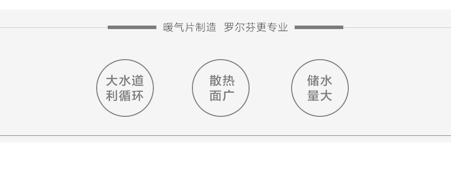 羅爾芬暖氣片的特點(diǎn)
